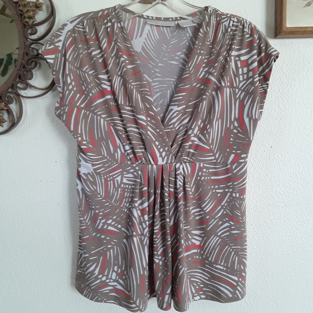 WORTHINGTON PETITE STRETCH TOP, PETITE MEDIUM